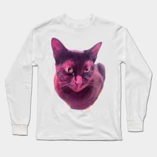 OLIVE OIL THE CAT OG LOGO Long Sleeve T-Shirt